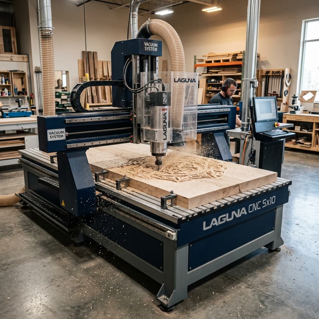 Industrial High-Precision Woodworking CNC Router